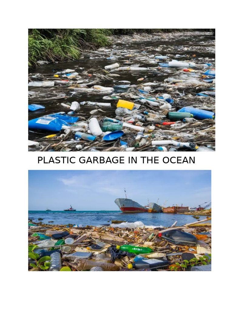 Plastic Garbage in The Ocean | PDF