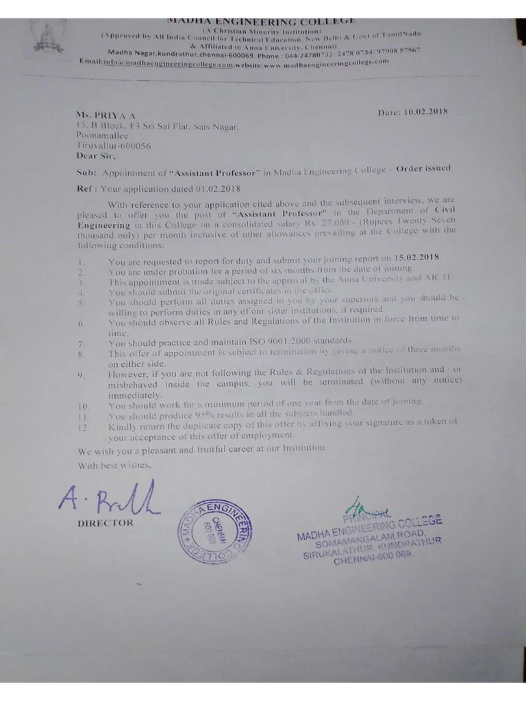 Priya A Civil | PDF
