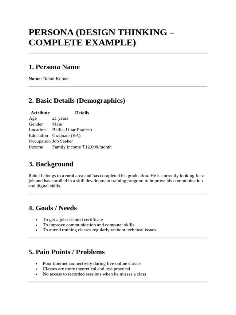 Persona | PDF