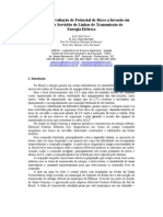 Modelo de avaliação de potencial de risco à invasão em faixas de servidão