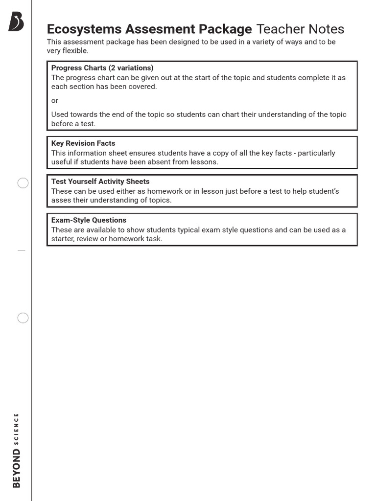 Teacher Notes | PDF