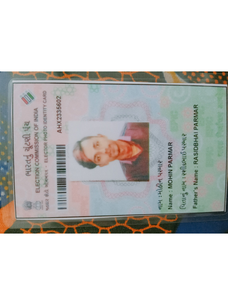 Election Card . | PDF