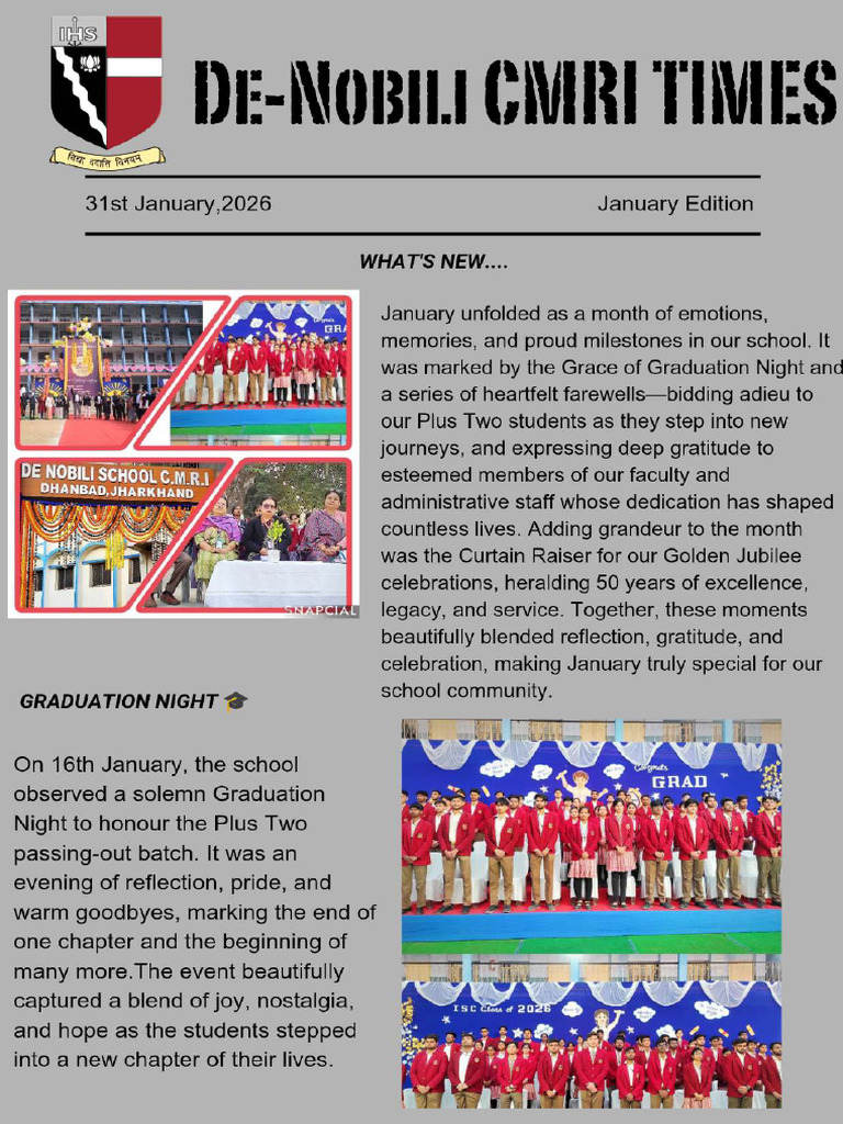 January Edition Newsletter - 2026 - 0000 | PDF