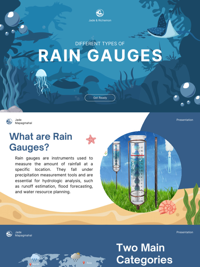 Different Types of Rain Gauges | PDF | Rain | Meteorology