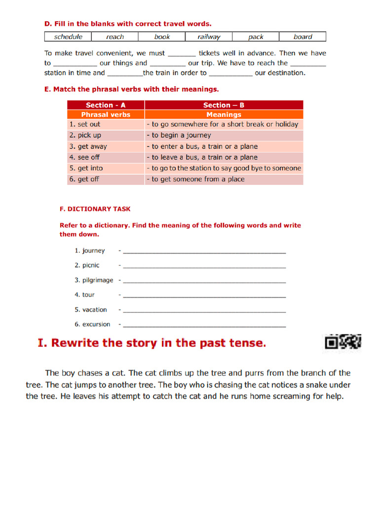 7th Worksheet 1 | PDF