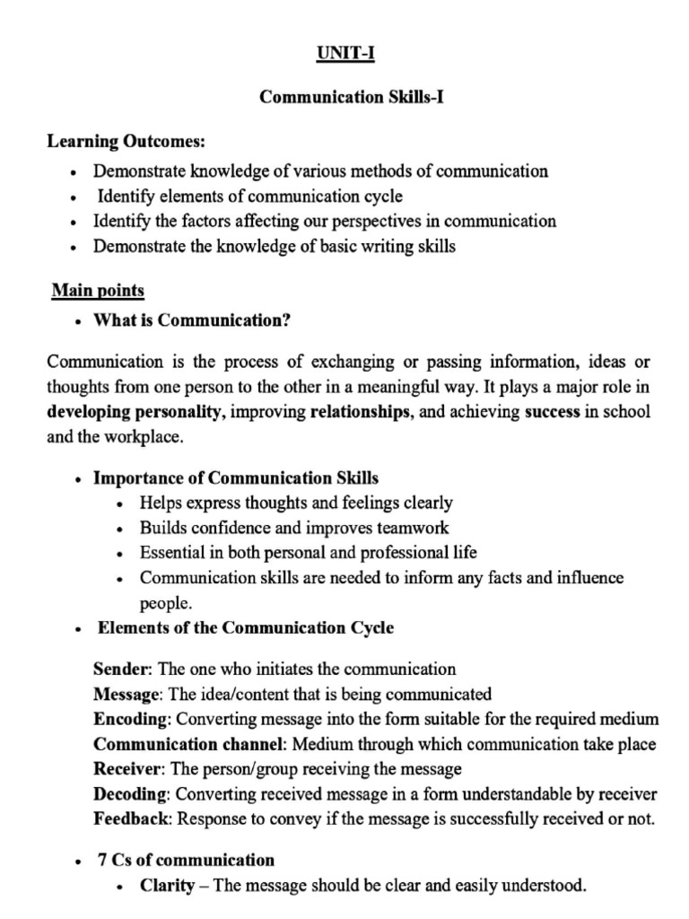 Communication Skills Class IX | PDF | Communication | Adverb
