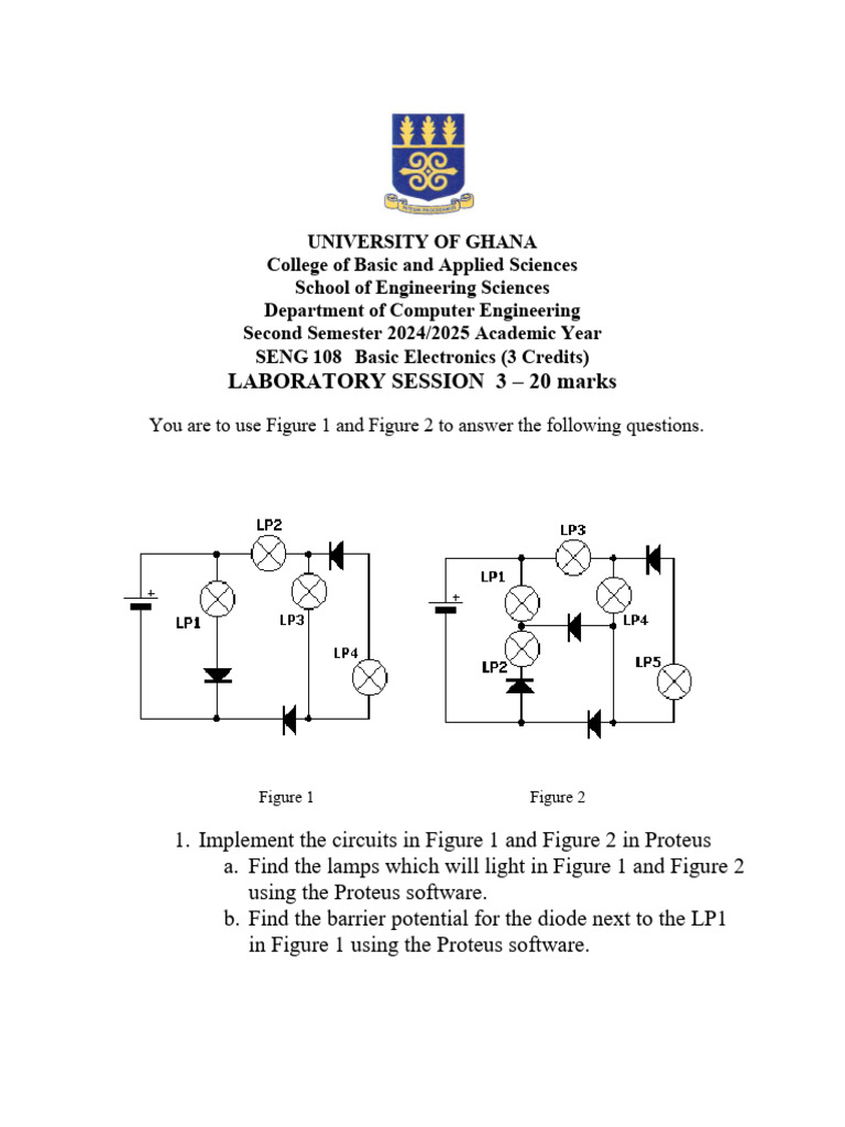 Basic Electronics Lab 3 | PDF