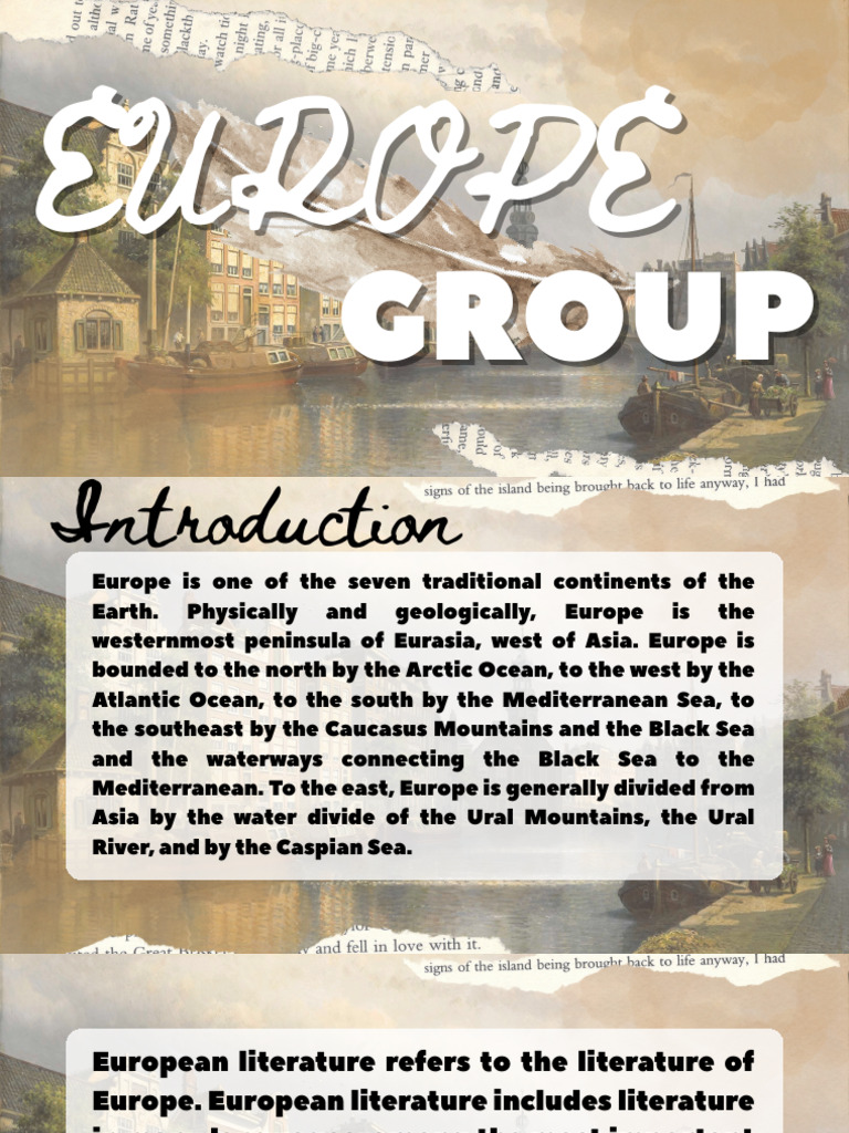 Europe Group | PDF | Europe | Asia