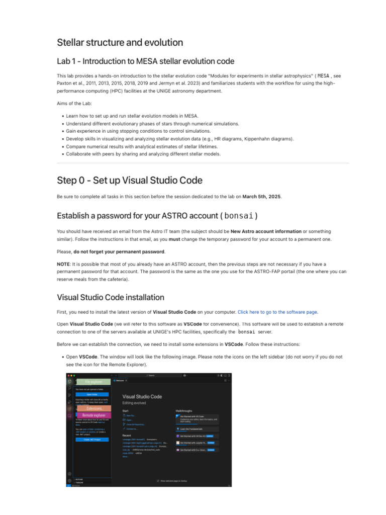 Step 0 - Lab 1 - Introduction To MESA | PDF | Secure Shell | Software ...