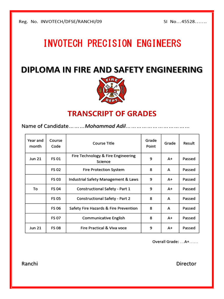 Mark Sheet | PDF
