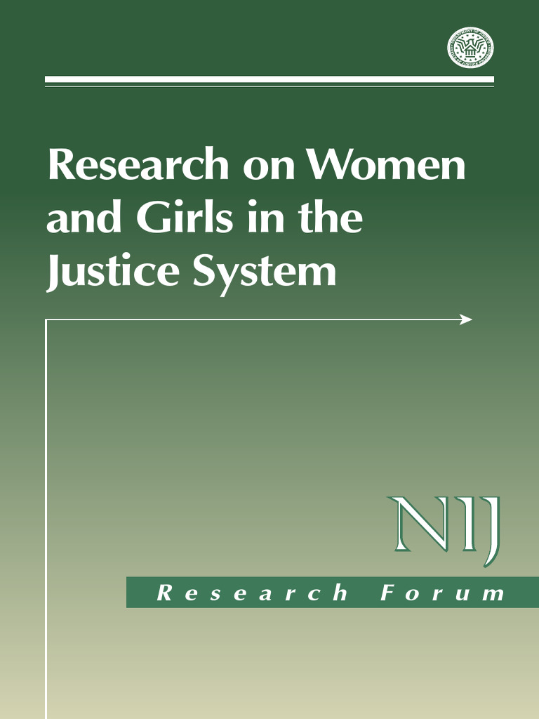 Research On Women and Girls in The Justice System | PDF | Rape | Violence