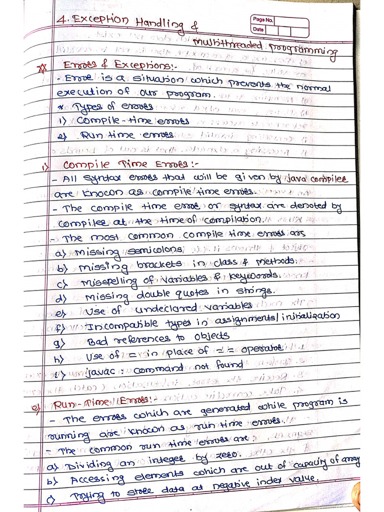 JPR Unit.4 Notes | PDF