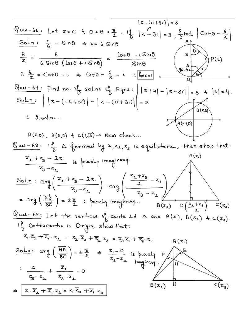 Complex Numbers 7 | PDF