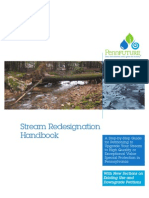 Stream Redesignation Handbook: A Step-by-Step Guide