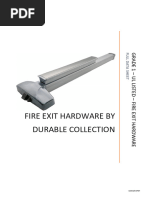98/99 Series Exit Device Templates | PDF