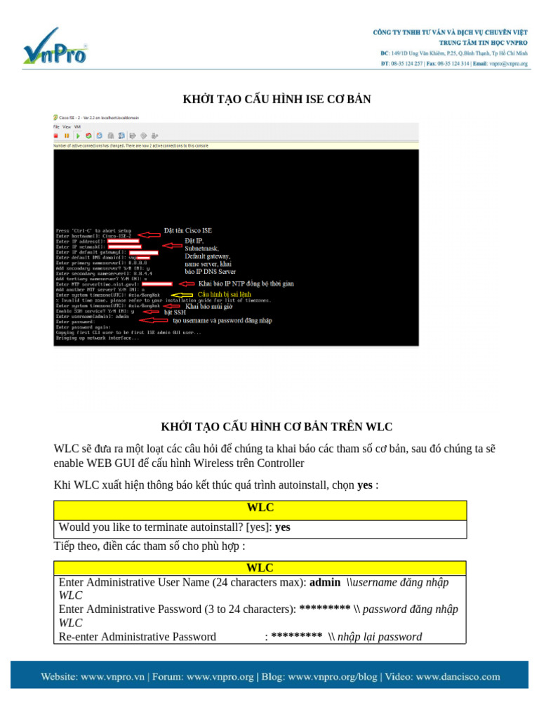 Config Basic Cisco ISE + WLC | PDF