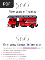 Emergency Preparedness Team Roles | PDF | Stairs | Emergency Evacuation