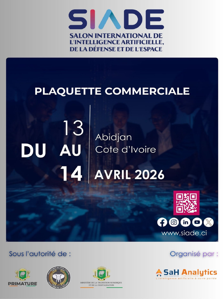 Plaquette SIADE 2026 | PDF