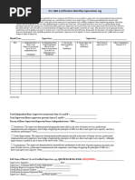 BACB Fieldwork Checklist & Requirements | PDF | Field Research