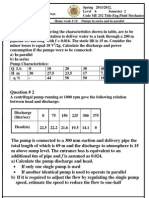 Pumps in series and parallel