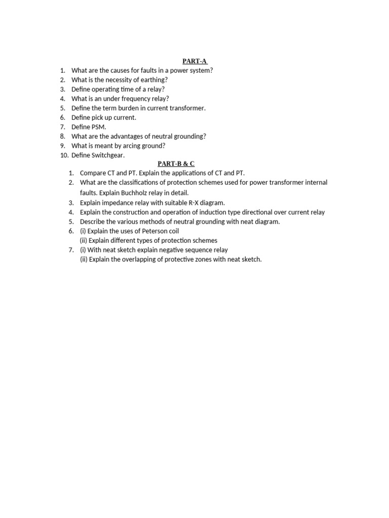 PSG Int Test-I | PDF