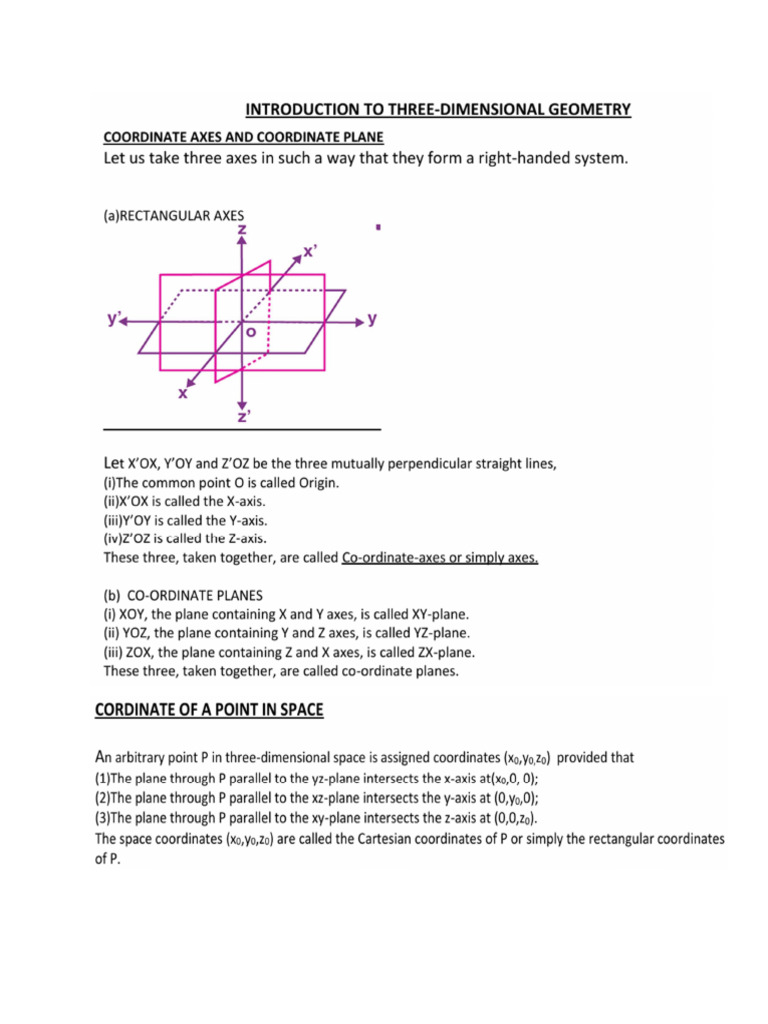 3-D Revision Final | PDF | Euclidean Geometry | Elementary Geometry