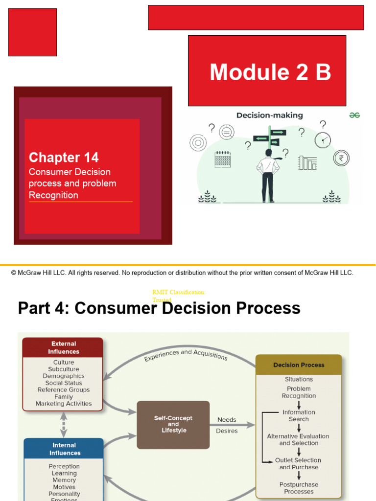Module 2b Mktg1052 Lectorial Slides Problem Recognition Ch14 | PDF ...