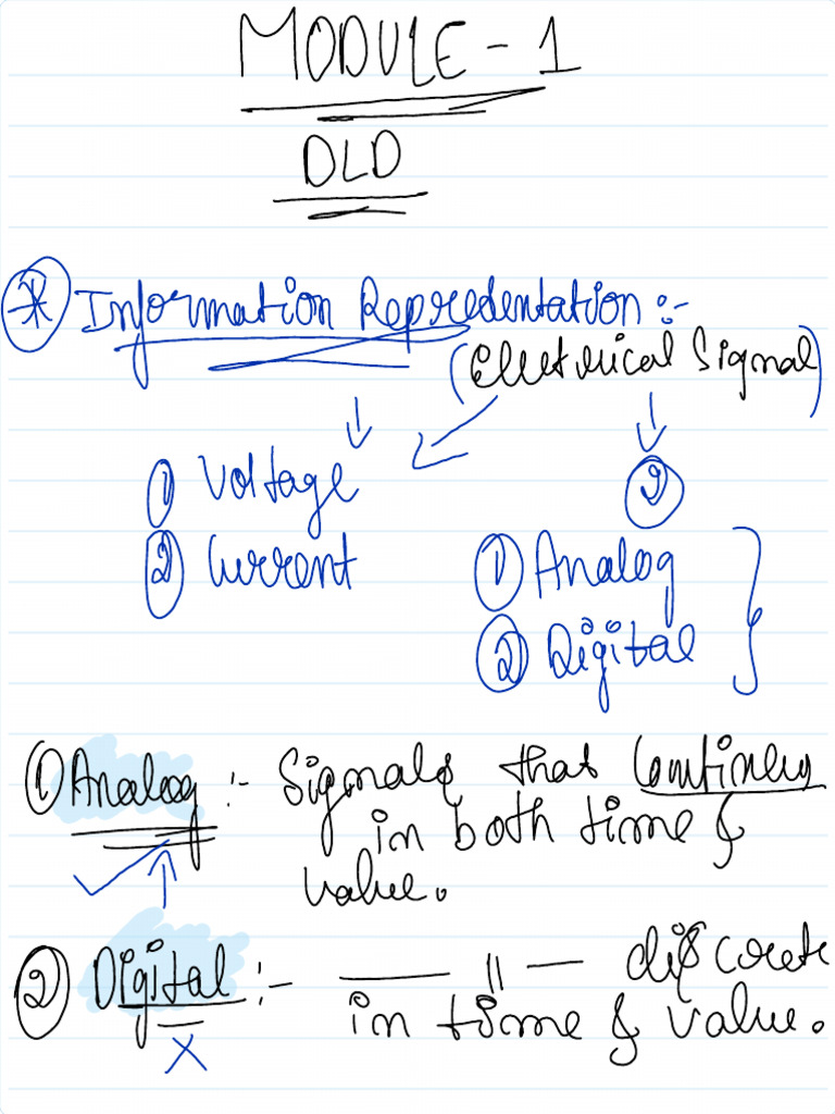 DLD NOTES (See) Module1 | PDF