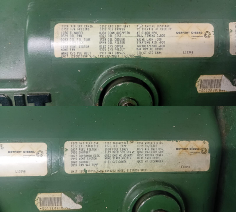 Detroit Diesel 149 - Serial Numbers | PDF