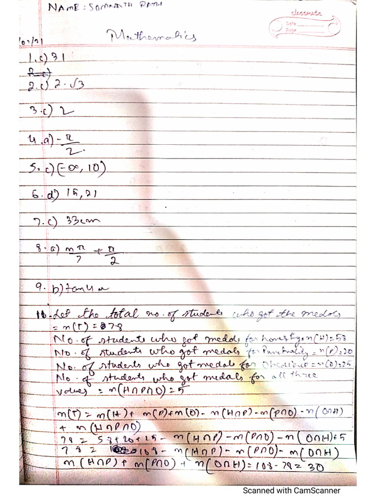 202.07.19 Pt1 Somnath Rath Mathematics | PDF
