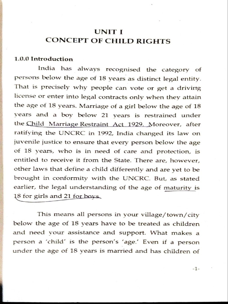 Child Right and Protection | PDF