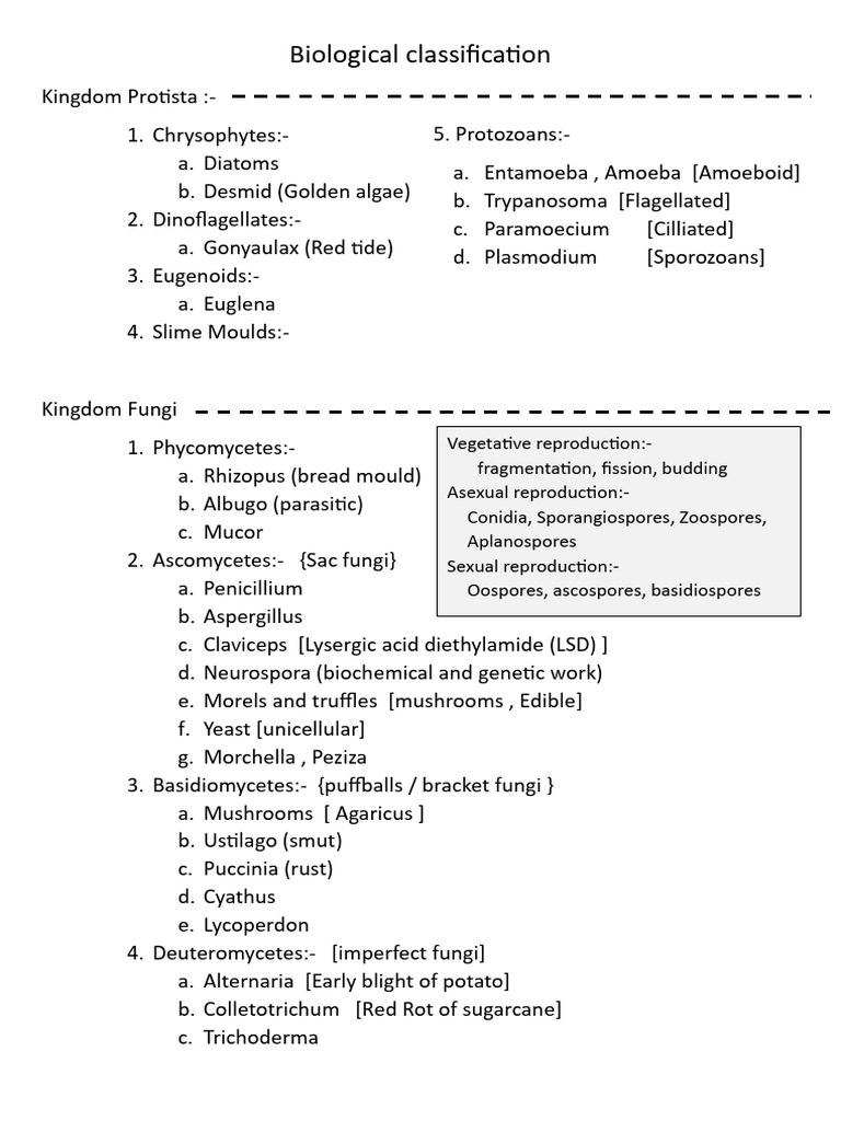 Biological Classification | PDF