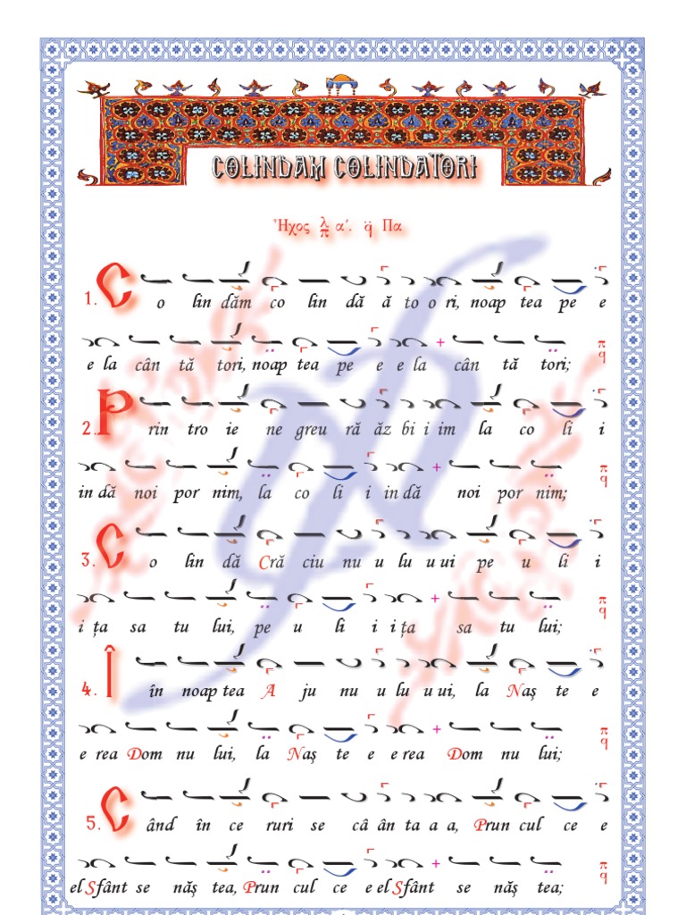 Colindam Colindatori | PDF