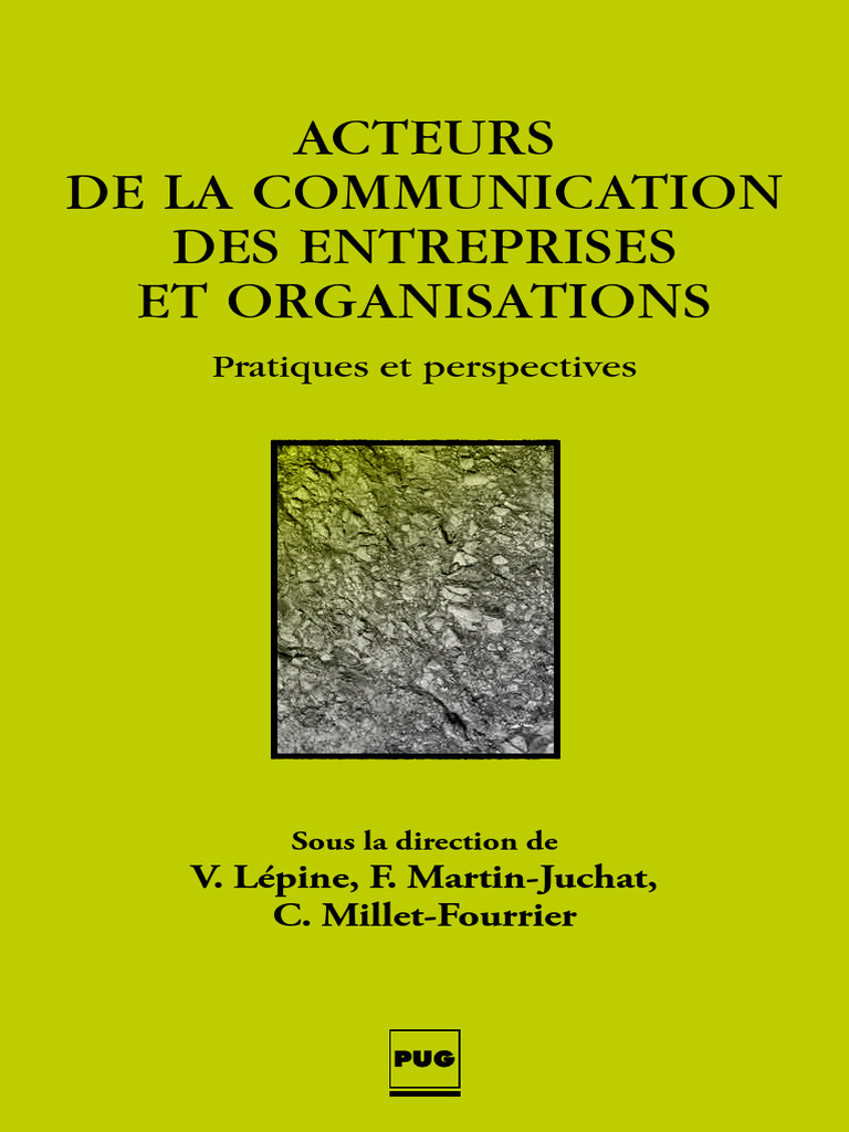 Acteurs de La Communication - Copie | PDF | Science | Commercialisation