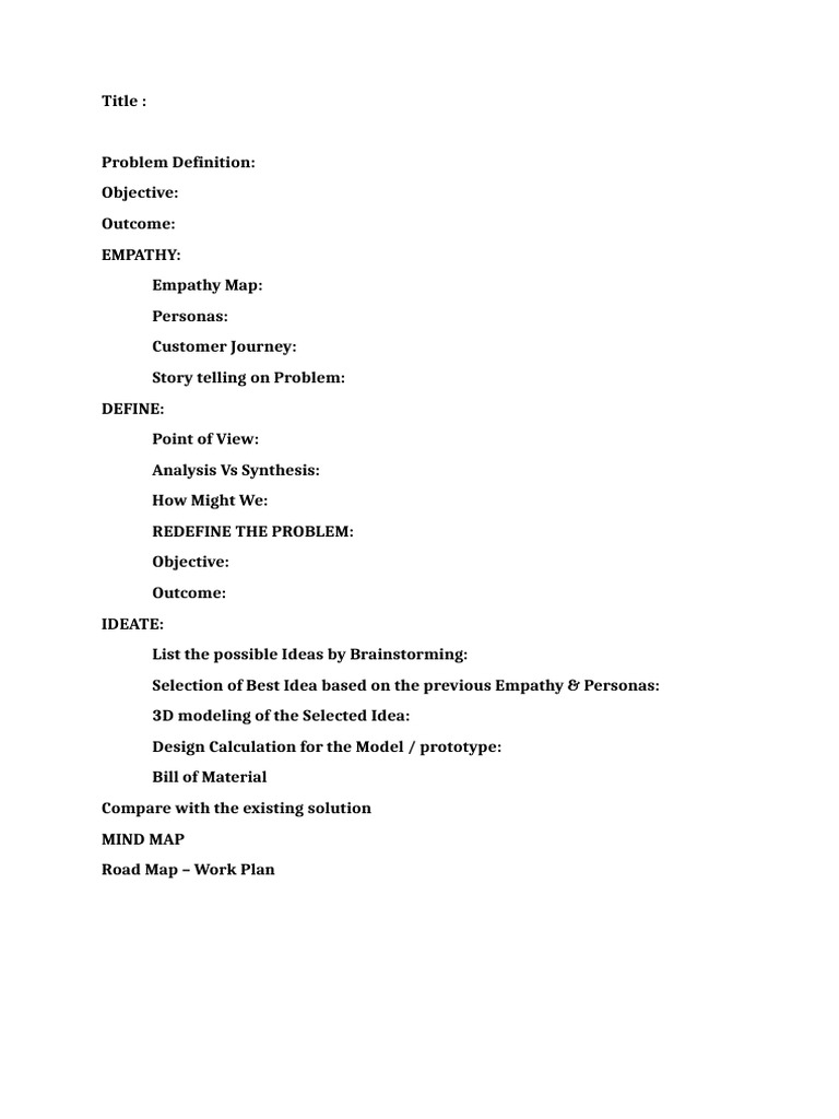 Project Review 1 - Document | PDF