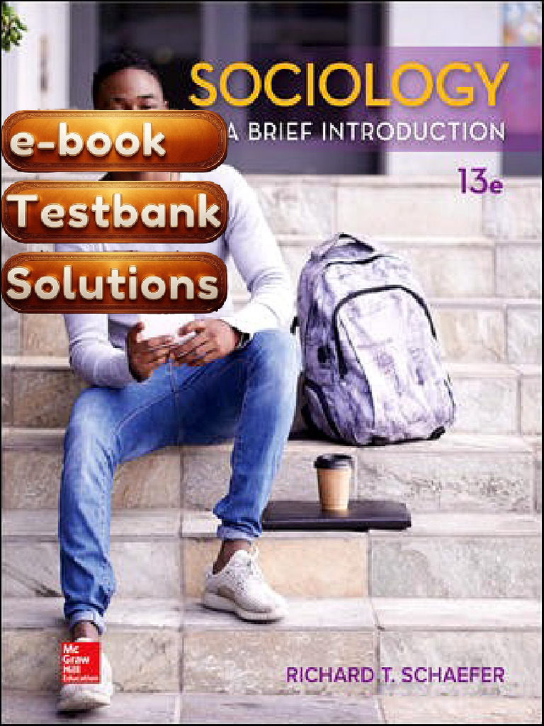 Solutions Manual Sociology A Brief Introduction 13th Edition Richard T ...
