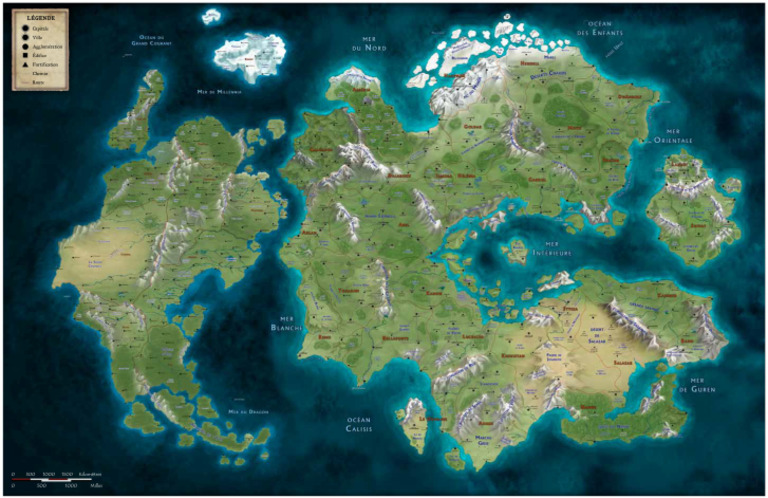 Anima RPG Gaia II Map | PDF