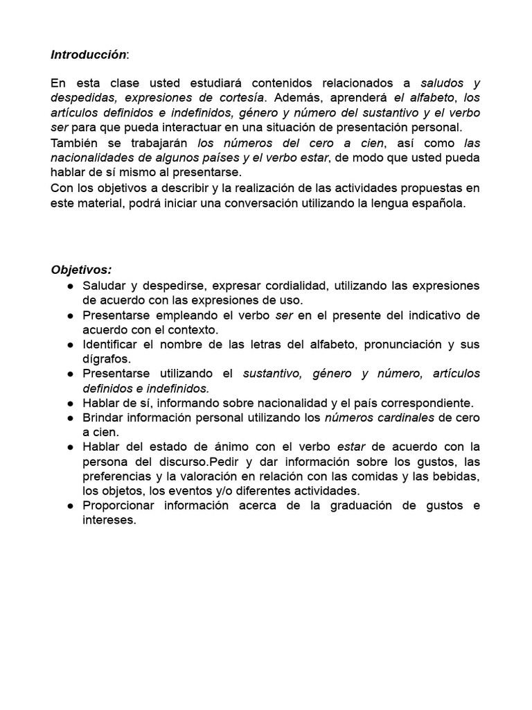 Modulo A1-u1 Modificado.docx | PDF | Lingüística
