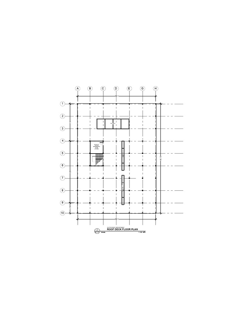 Opd THRD FLR Drainage Layout | PDF