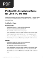 pgAdmin Cheat Sheet and Dark Mode Guide | PDF | Postgre Sql | Databases