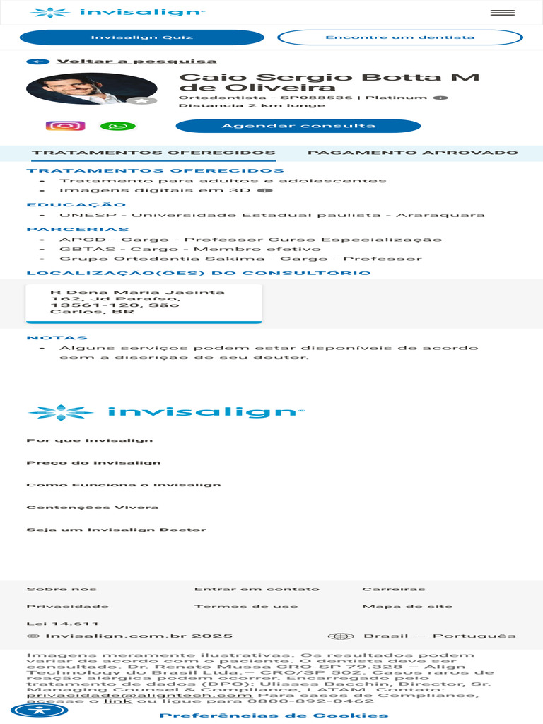 Invisalign® Doctor Pesquisar Resultados | PDF