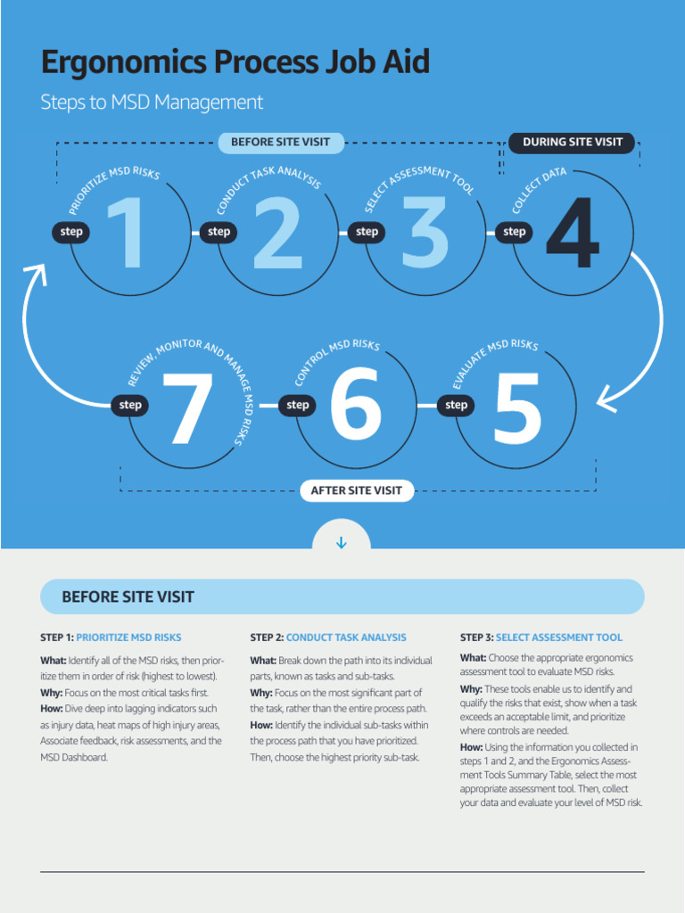 Ergonomics Process Job Aid | PDF