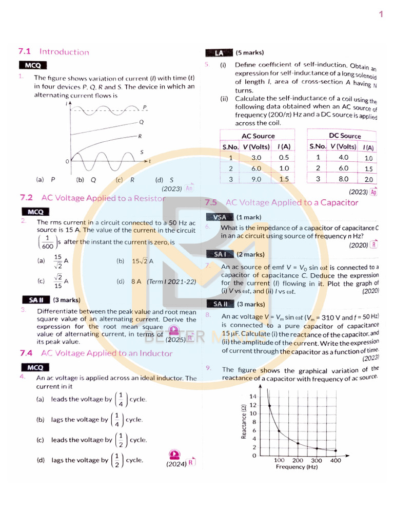 Alternating Current | PDF | Electrical Impedance | Electrical Network