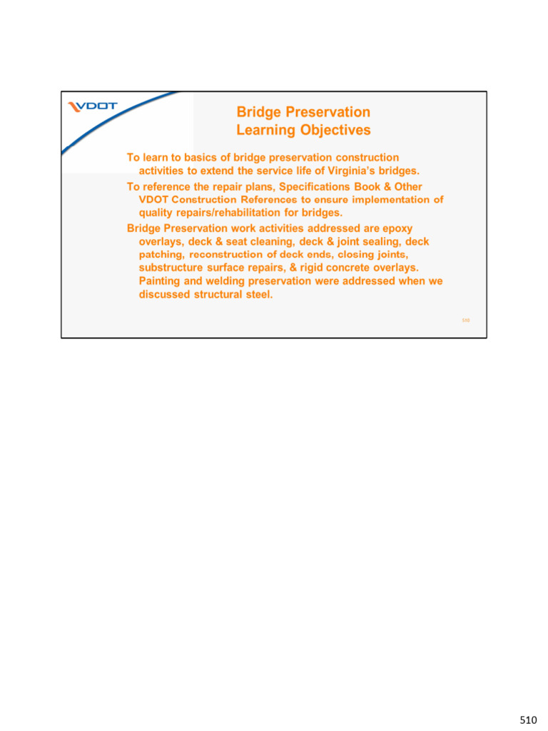 CITBC Module 31 Bridge Preservation Activities Pg510-603 | PDF ...