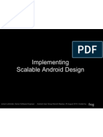 Scalable Android Apps