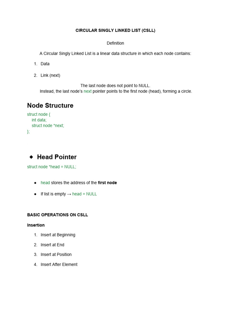 CLL Program With Notes-Merged | PDF | Pointer (Computer Programming ...
