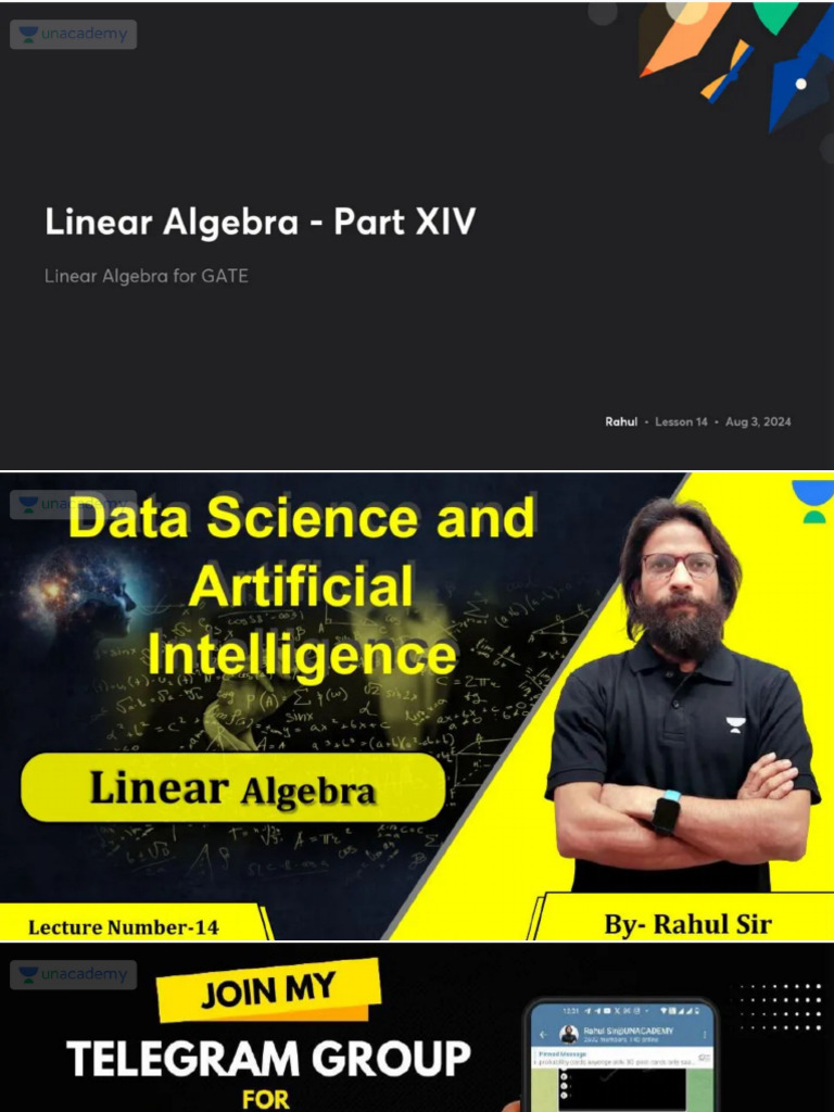 Linear Algebra Part XIV No Anno | PDF