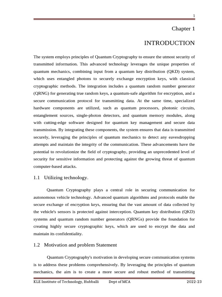 Seminar Part2 | PDF | Quantum Computing | Cryptography