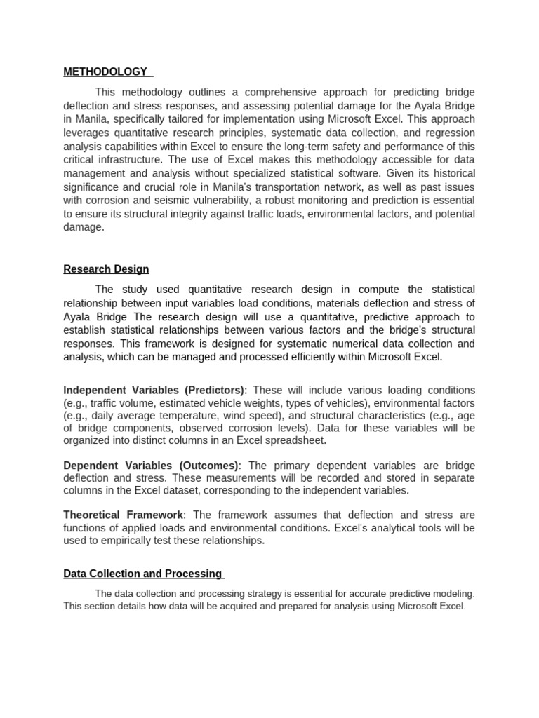 Methodology NUMSOL Draft | PDF | Errors And Residuals | Regression Analysis