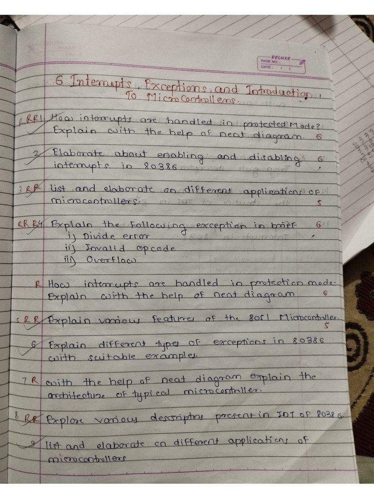 Unit 6 Microprocessor Notes SPPU | PDF